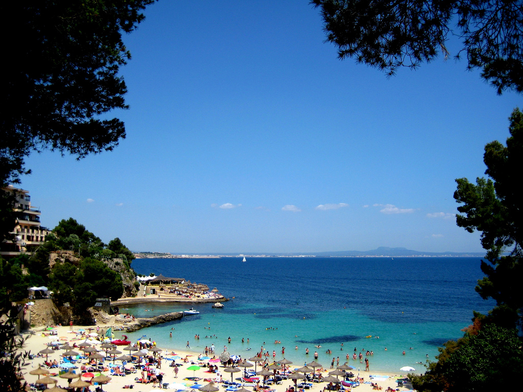 Platja d'Illetes beach